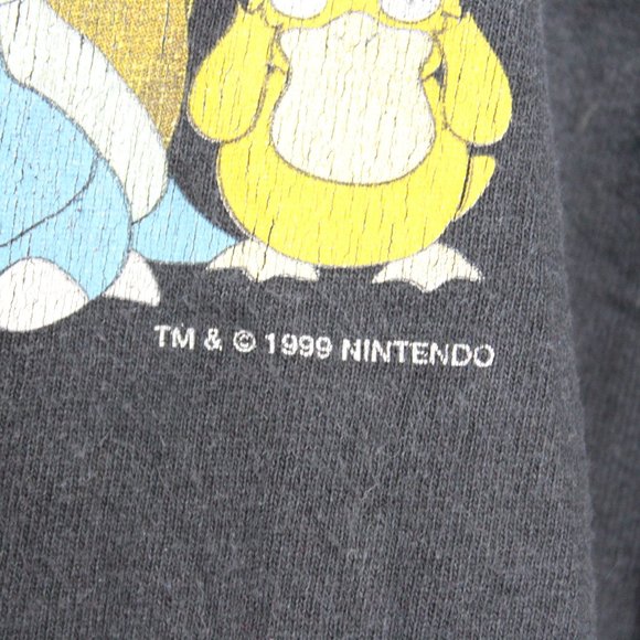 VTG Pokemon 1999 Nintendo Rare T-Shirt C590 - Picture 3 of 5